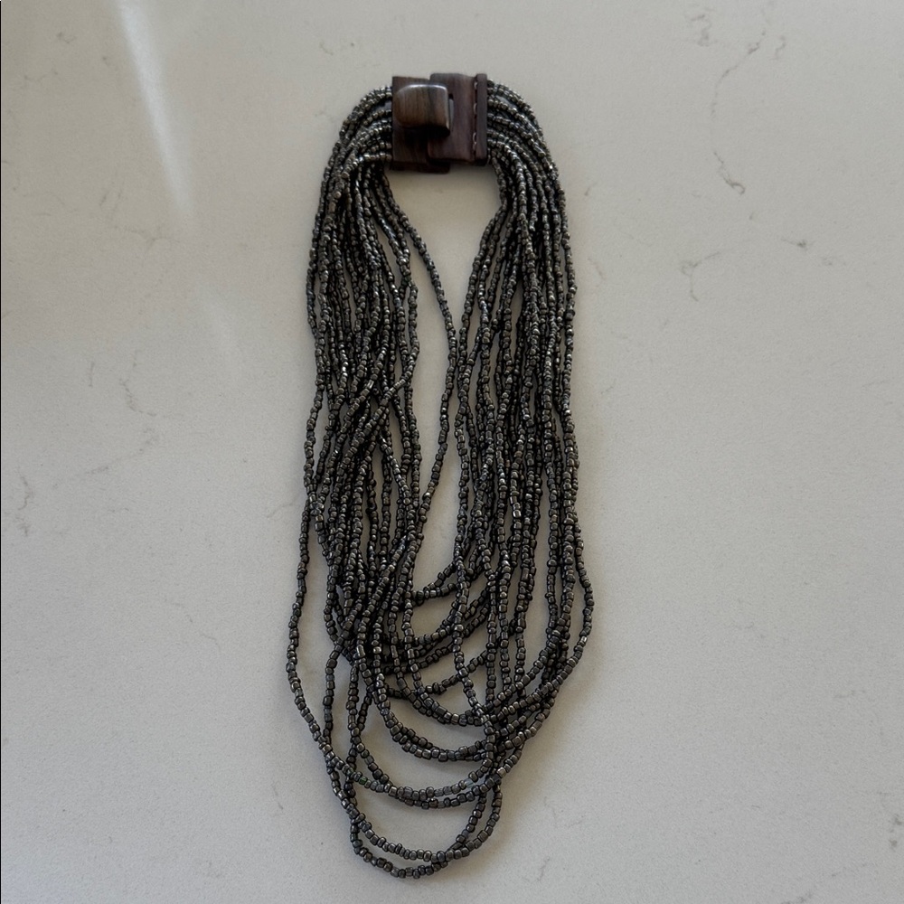 Hawaiian Elegant Multi-Strand Beaded Necklace NEW